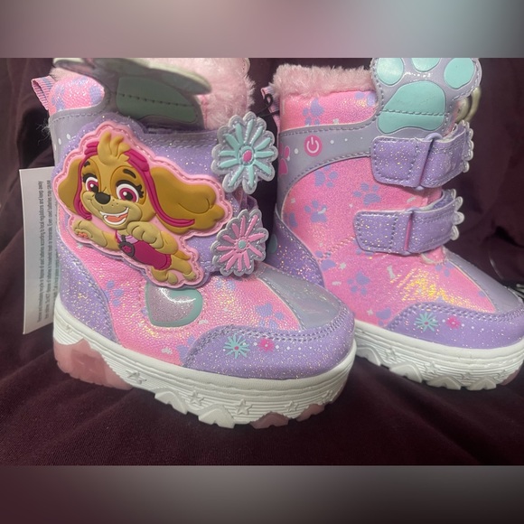 Paw Patrol Toddler Girls Skye Winter Boots - Picture 1 of 5